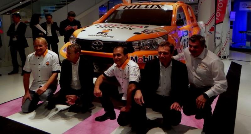  - Dakar 2016 : présentation "live" de l'équipe Toyota France Compétition