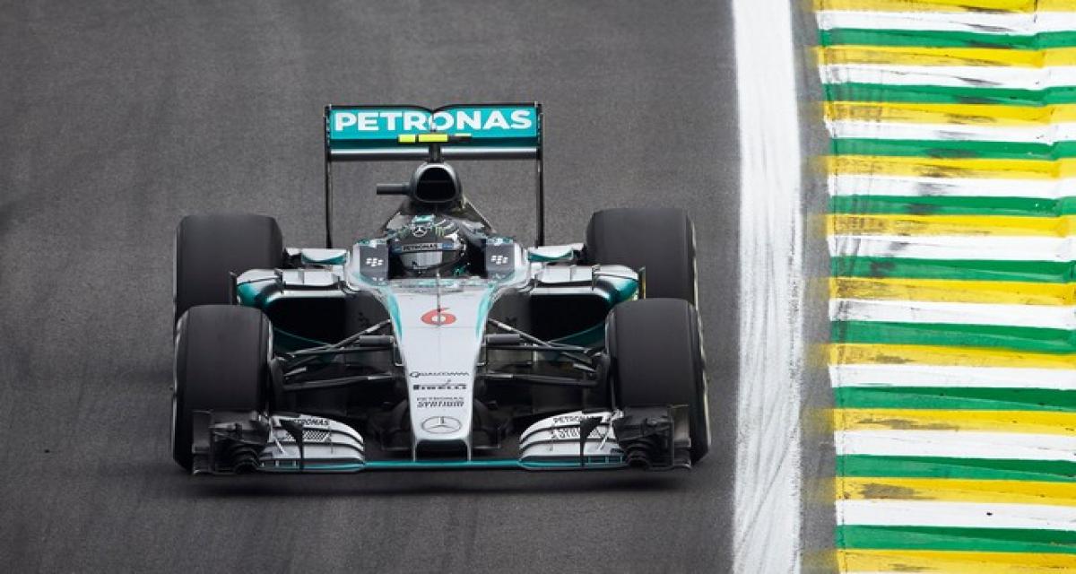 F1 Interlagos 2015 qualifications: Cinquième pole consécutive pour Rosberg