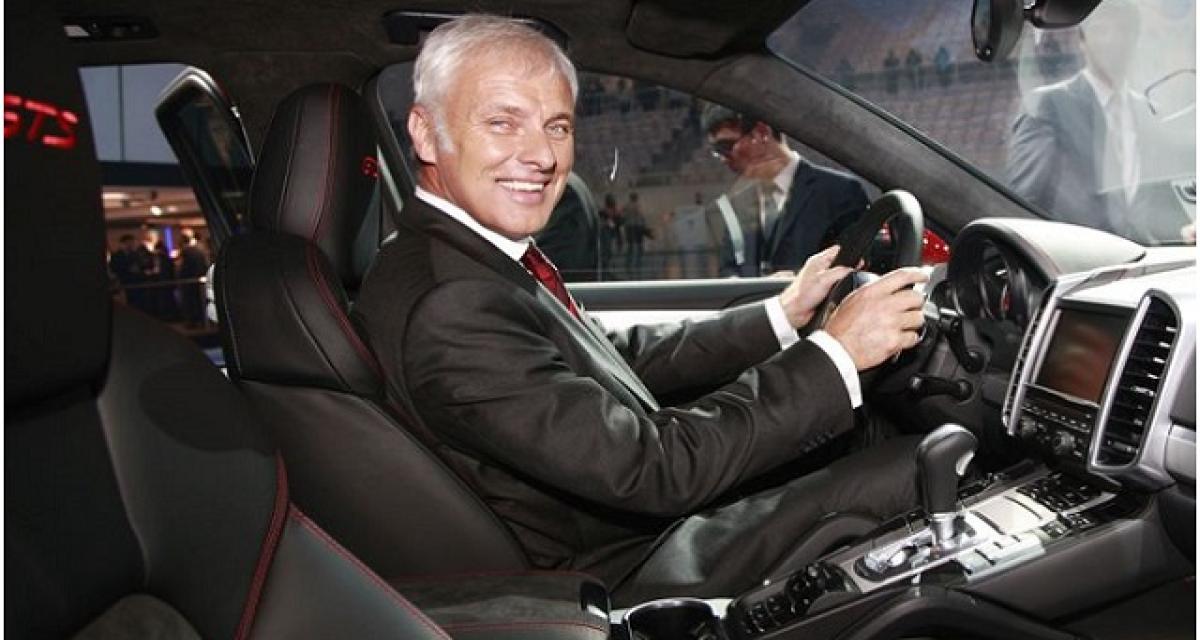VW : Matthias Müller mis sur la sellette par un des principaux actionnaires