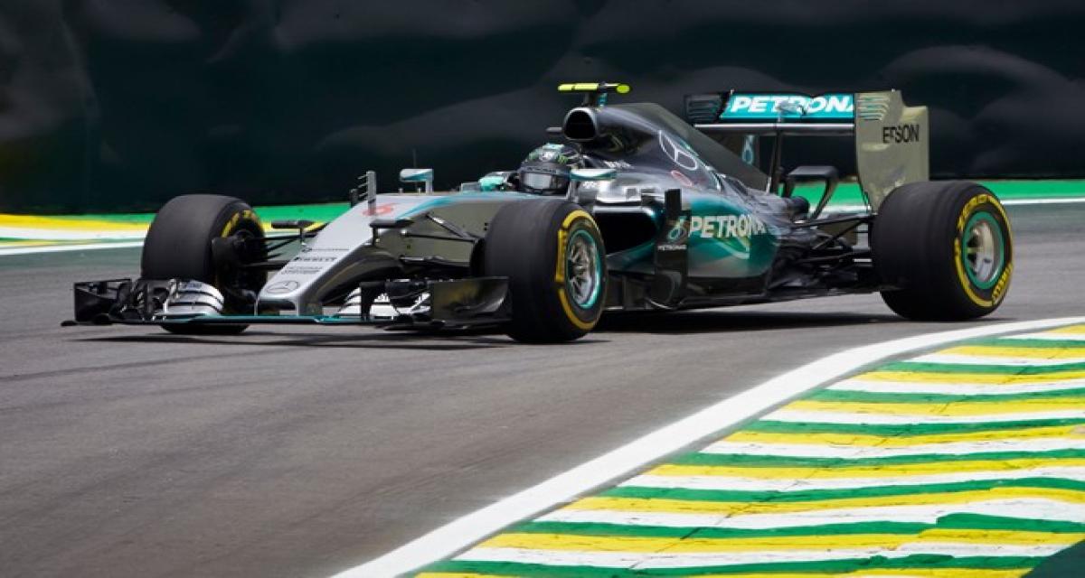 F1 Interlagos 2015: Rosberg tout en maîtrise