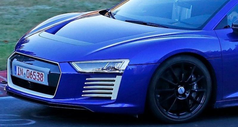 - Spyshot : l'Audi R8 e-tron poursuit son développement