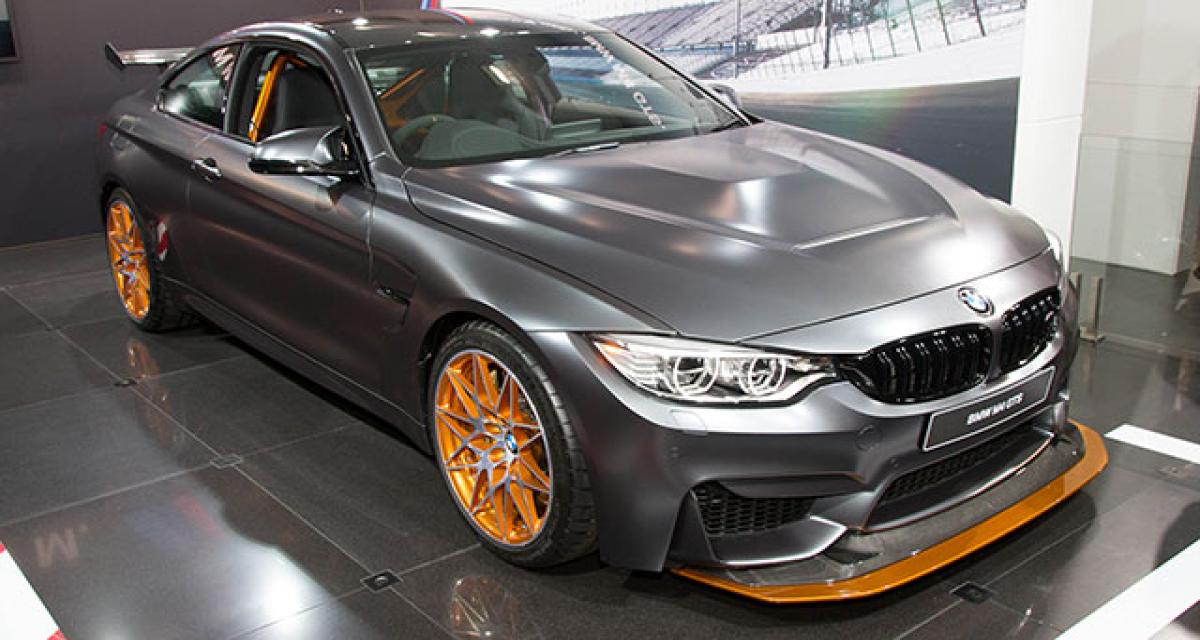 Los Angeles 2015 : BMW M4 GTS place au tarif