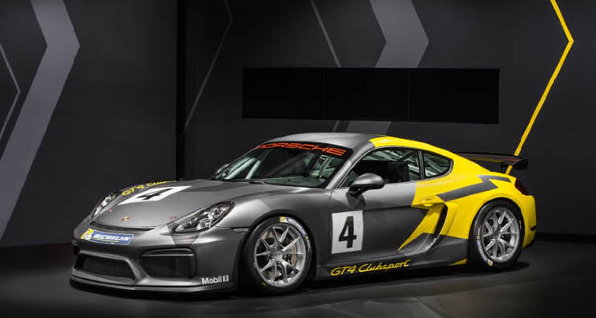 Los Angeles 2015 : Porsche Cayman GT4 Clubsport