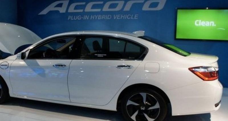  - Une nouvelle Honda hybride rechargeable en 2018
