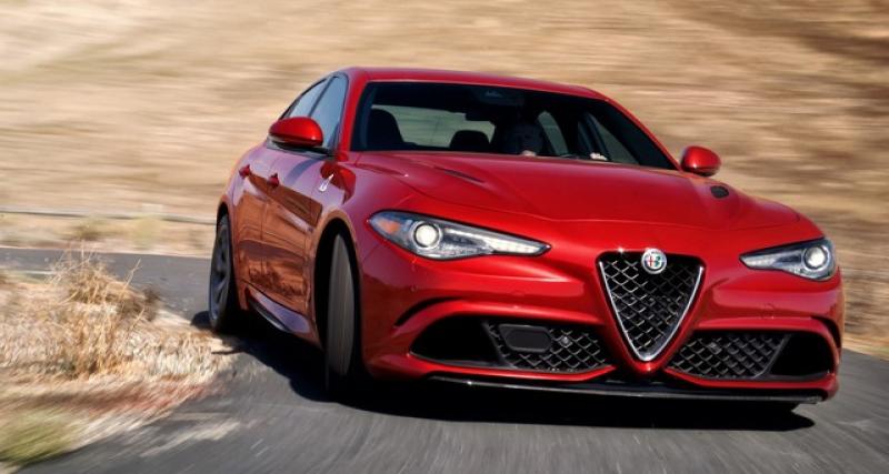  - Alfa Romeo Giulia : le 4 cylindres 2.0 l de 280 ch confirmé