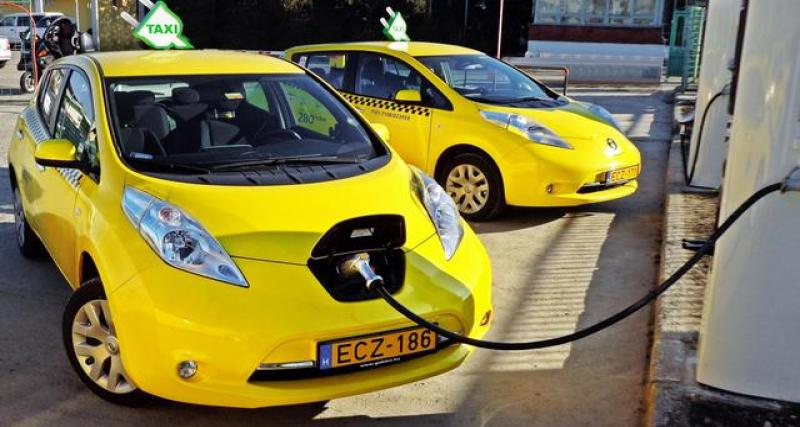  - Plus de 500 taxis électriques Nissan en Europe