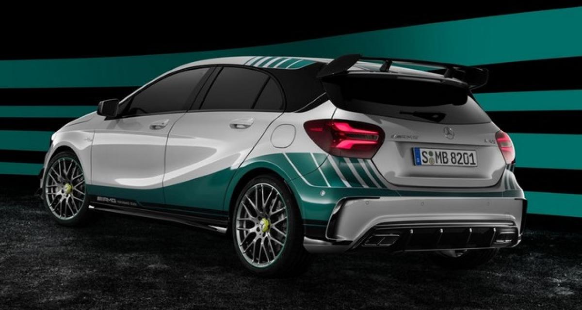 Mercedes-AMG A45 Petronas 2015 World Champion Edition : tout est dit