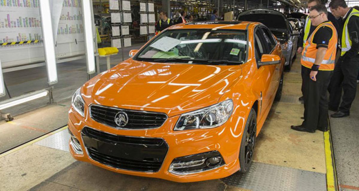 Un investisseur belge intéressé par la Holden Commodore, usine comprise