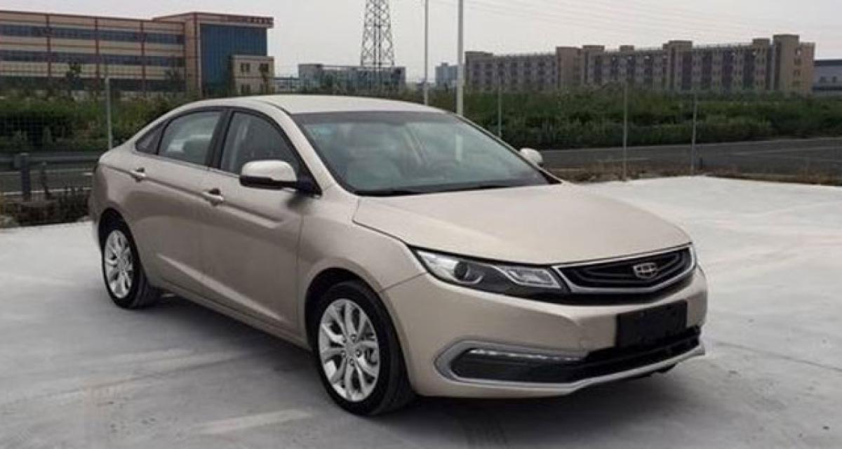 Spyshots : Geely Emgrand, S7, et quelques restylages