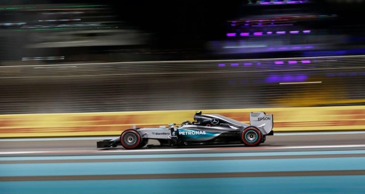 F1 - Abu Dhabi 2015 - Qualifications : Rosberg puissance 6