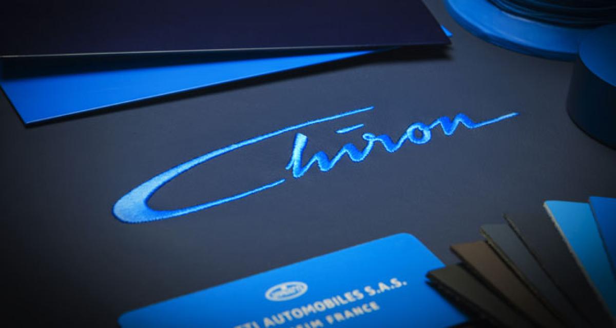 Bugatti présentera la Chiron à Genève en 2016