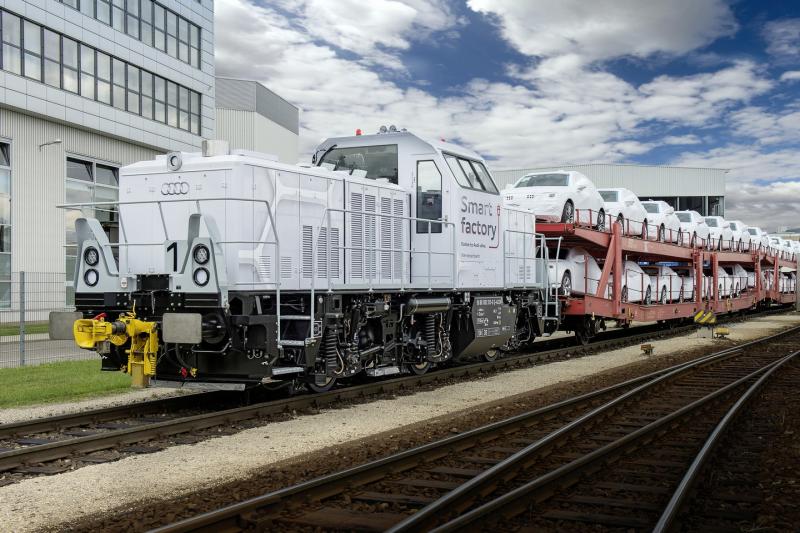  - Audi et une locomotive hybride rechargeable 1