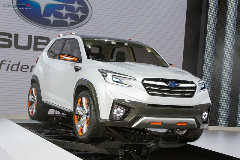  - Subaru, un nouveau grand crossover 7 places en 2018 1