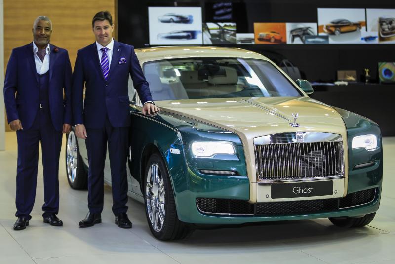  - Dubaï 2015 : Rolls-Royce Phantom Coupé Tiger et Ghost Golf Edition 1