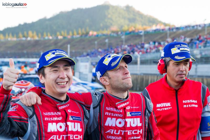 Super GT 2015 - 8 : Quintarelli, Matsuda et la Nissan GT-R champions pour la seconde année consécutive à Motegi 1