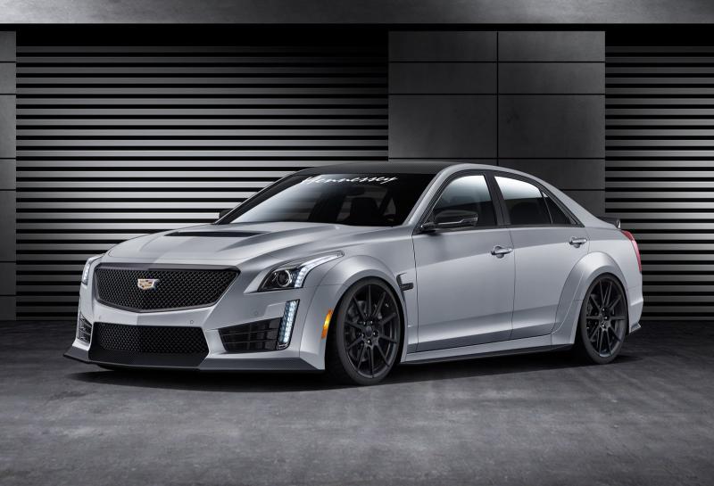  - Hennessey et une Cadillac CTS-V 1