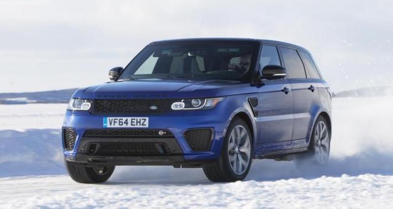  - Range Rover Sport SVR : à l'attaque sur la glace