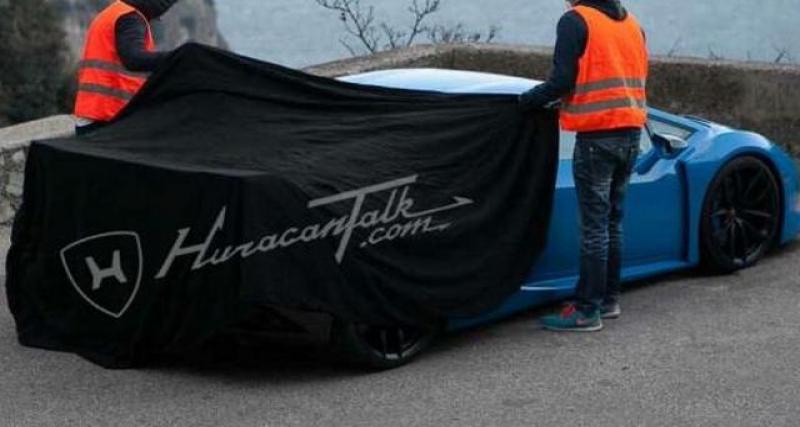  - Spyshot : une mystérieuse Lamborghini Huracán