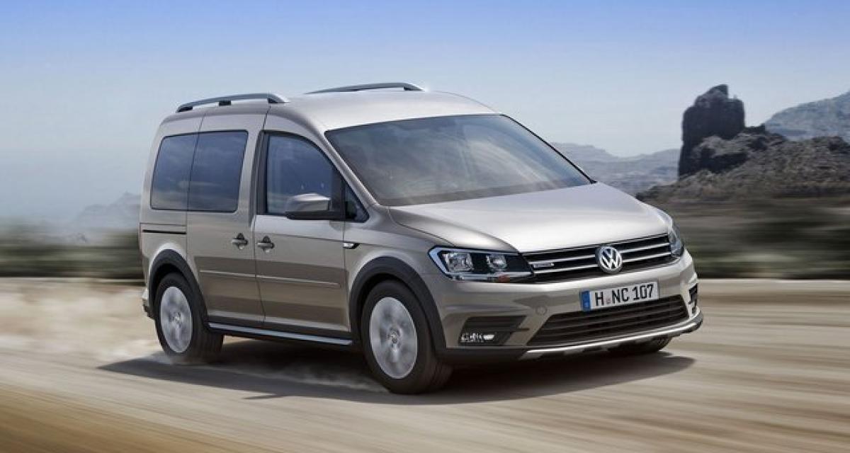 Volkswagen Caddy Alltrack : à partir de 27 100 euros