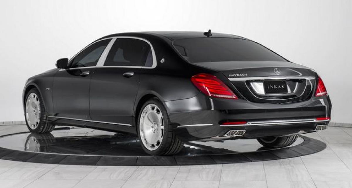 Inkas blinde une Mercedes-Maybach S600