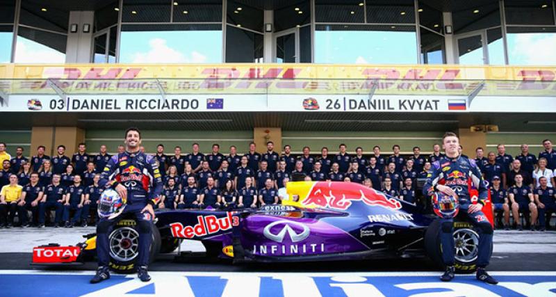  - F1 2016 : Red Bull Racing et Infiniti se séparent