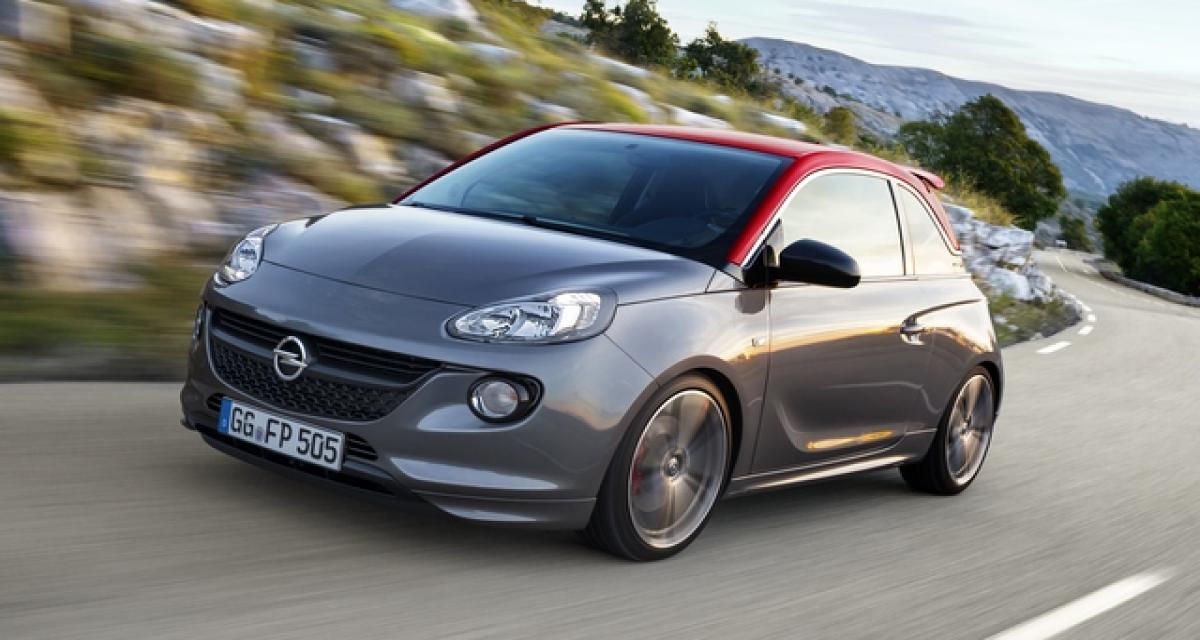 Opel Adam : le système IntelliLink R4.0 élargi
