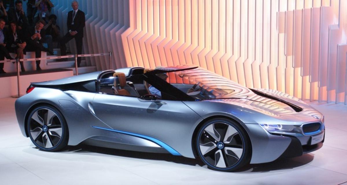 CES 2016 : BMW i8 Spyder Concept, acte II ?