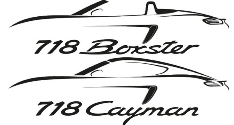 - Porsche 718, nouveau nom pour les Boxster et Cayman