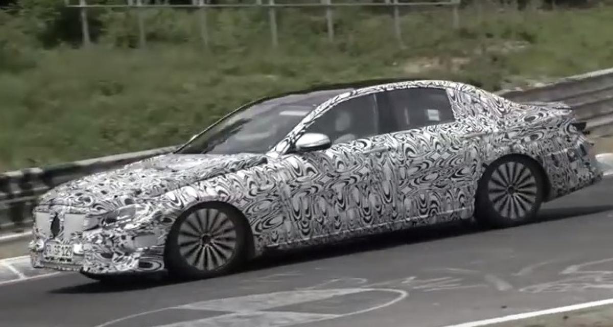 Le développement de la future Mercedes Classe E illustré en vidéo