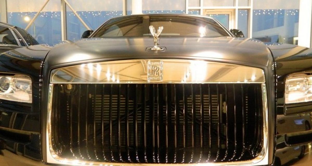 Une Rolls-Royce Wraith Carbon Fiber en série limitée
