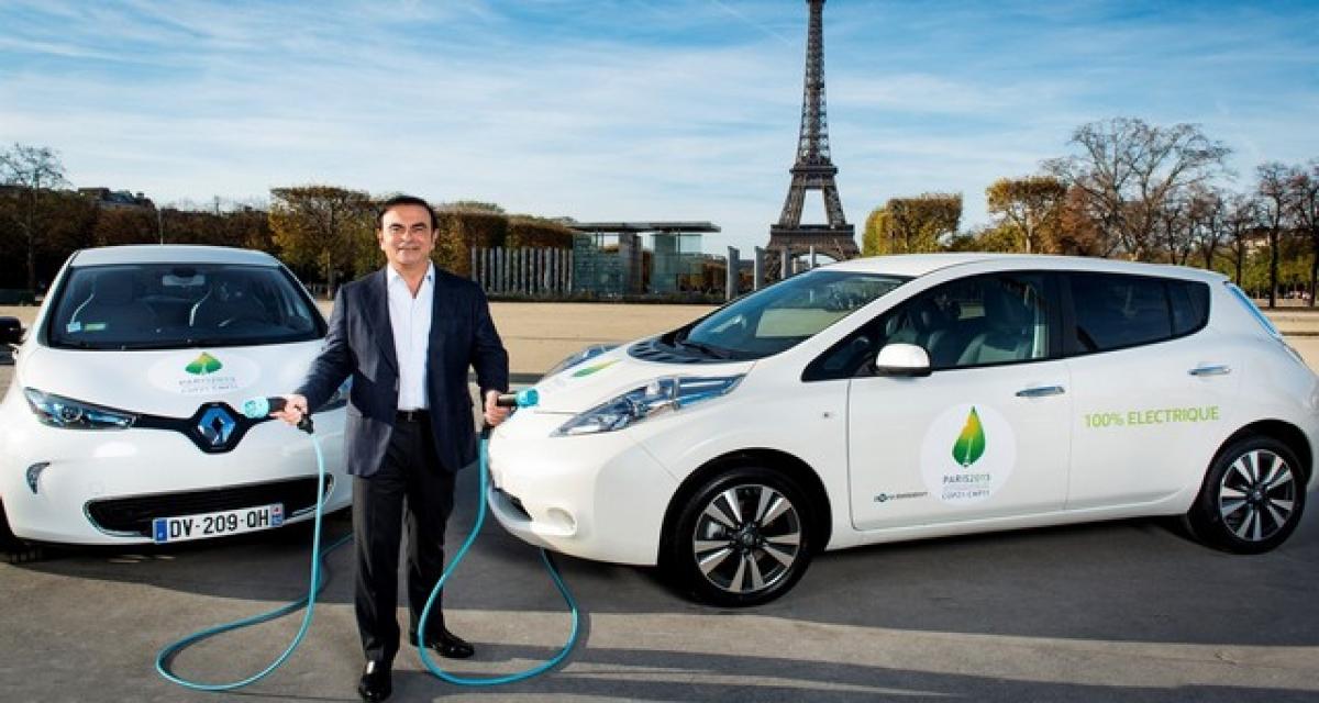 L'Alliance Renault/Nissan tire le bilan de sa COP21
