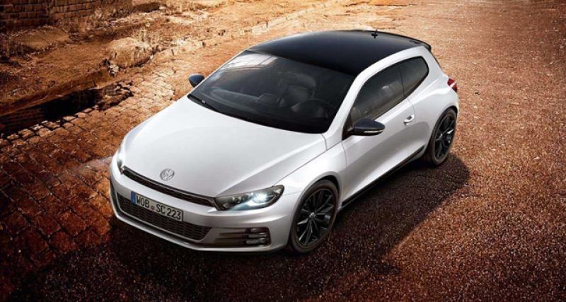  - Volkswagen Scirocco : une nouvelle structure de gamme