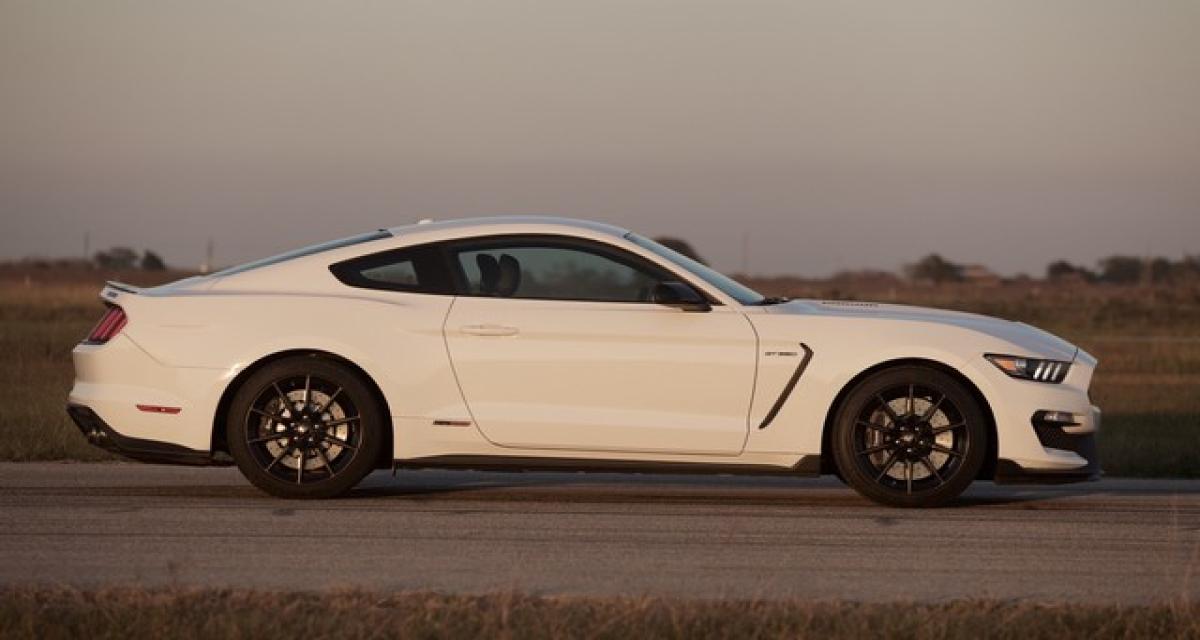 Hennessey bichonne la Ford Mustang Shelby GT350
