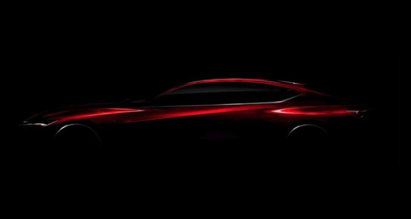  - Détroit 2016 - Le concept Acura Precision en approche
