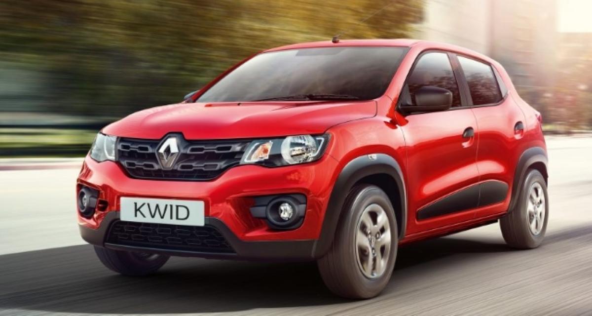 Renault Kwid : double airbag et ABS au programme ?