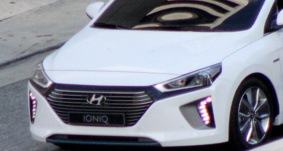 Hyundai Ioniq : la coréenne ne se cache plus