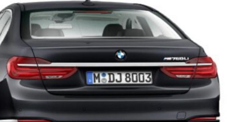  - La BMW M760Li se montre pour la première fois