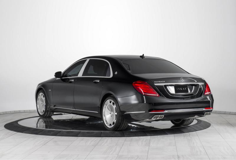  - Inkas blinde une Mercedes-Maybach S600 1