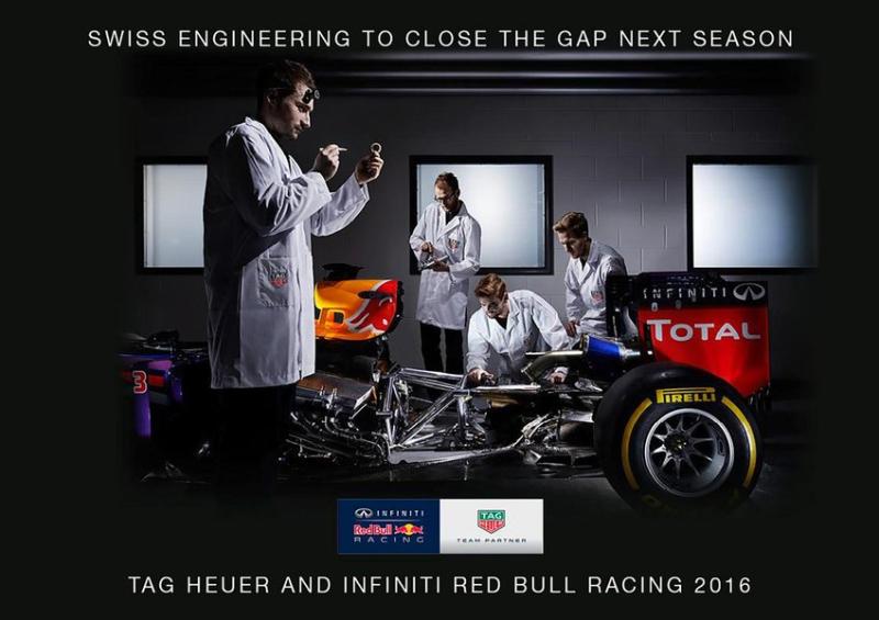  - F1 2016 : les moteurs de Red Bull seront badgés Tag Heuer 1