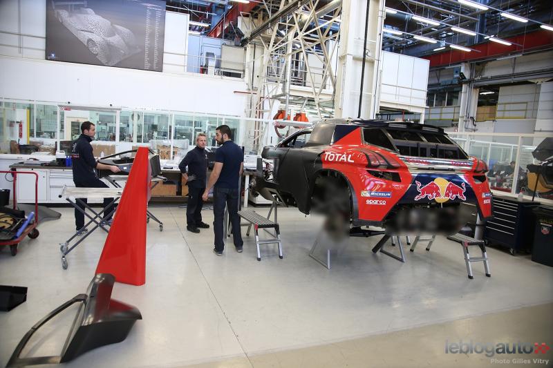 Exclusif : Visite de Peugeot Sport, à la veille du Dakar, et interview de Bruno Famin 1