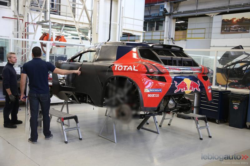 Exclusif : Visite de Peugeot Sport, à la veille du Dakar, et interview de Bruno Famin 3