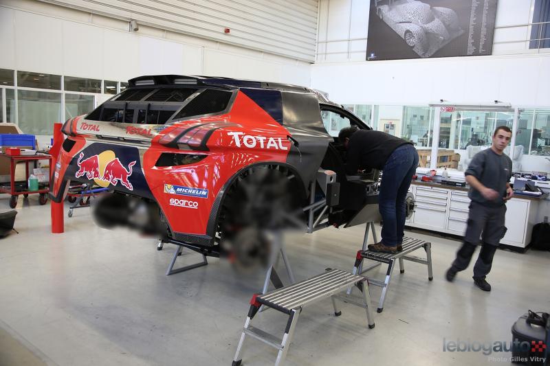 Exclusif : Visite de Peugeot Sport, à la veille du Dakar, et interview de Bruno Famin 3