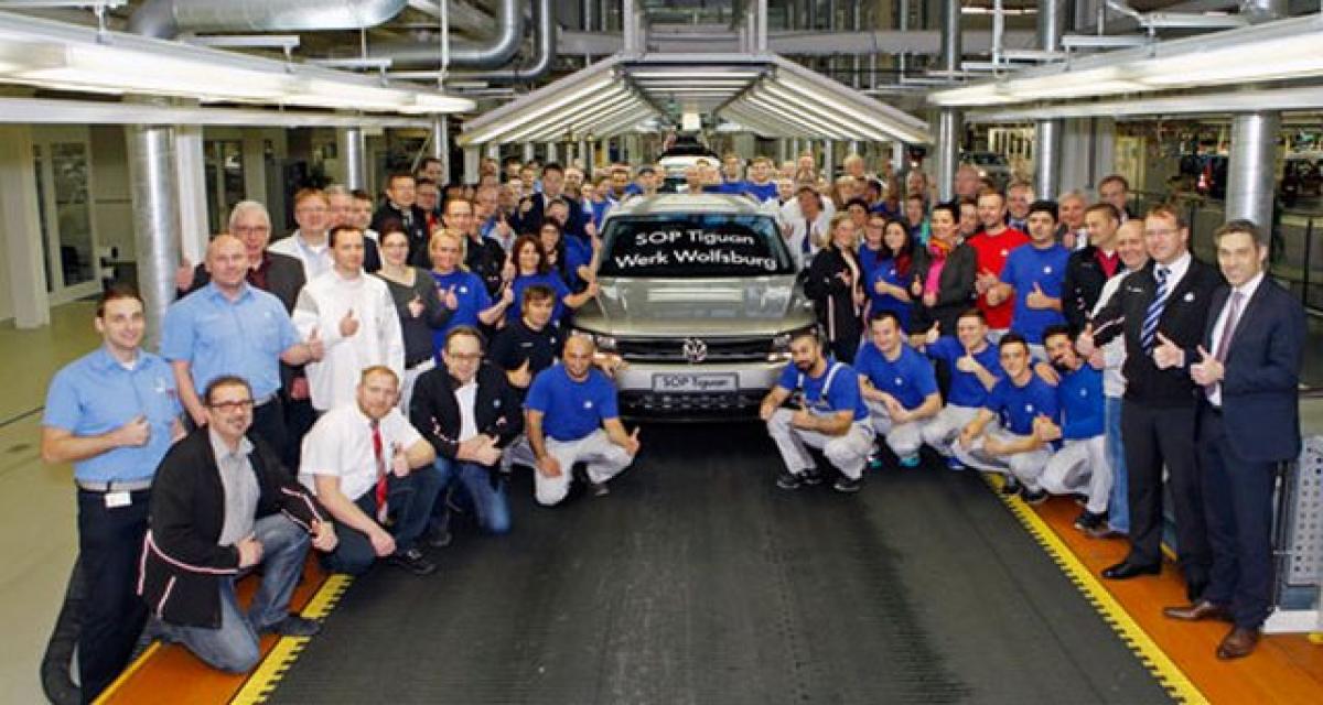 Volkswagen Tiguan : production lancée