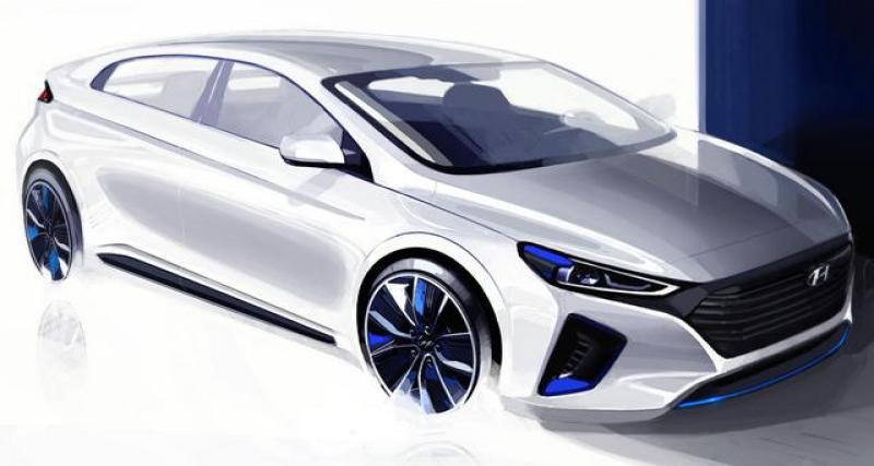  - Hyundai Ioniq : nouveaux croquis