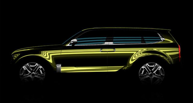  - Détroit 2016 : bientôt un nouveau grand SUV pour Kia