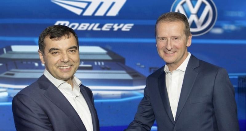  - CES 2016 : Volkswagen et Mobileye s'allient