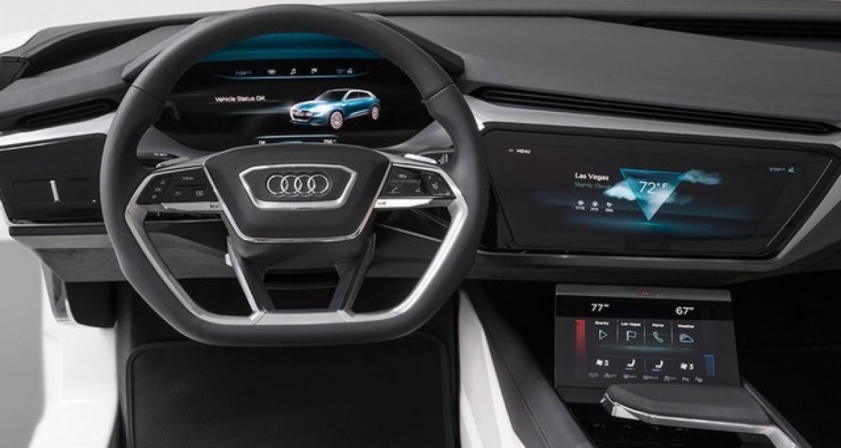 CES 2016 : Audi présente son habitacle du futur