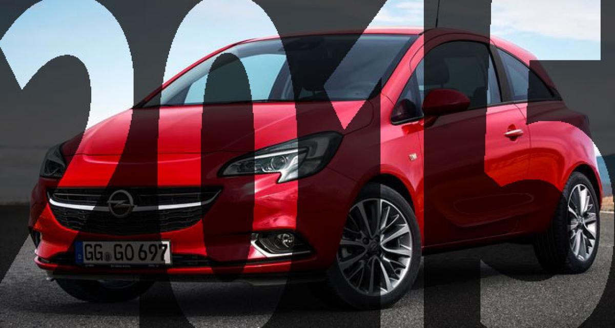 Bilan 2015 : Opel / Vauxhall