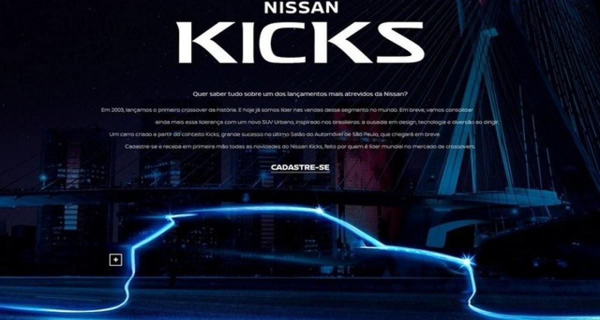 Teaser et microsite pour le Nissan Kicks