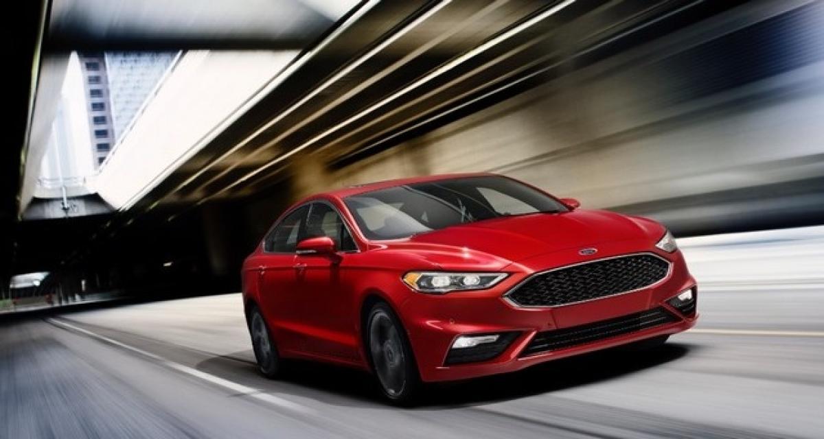 Detroit 2016 : Ford Fusion